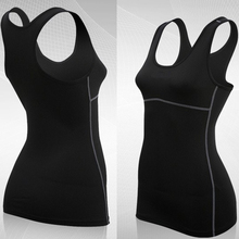 Womens Yoga Sleeveles T-shirt Size S-XXL
