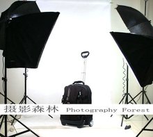 photo softbox kit photo studio Softbox set photography light lamp single lamp holder reflective umbrella set background frame CP