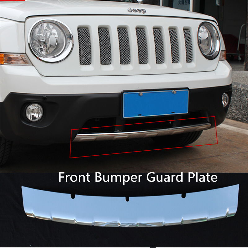 Jeep patriot front bumper guard #1