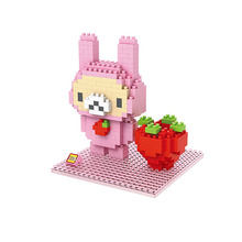LOZ Line Town Line Bear Diamond Building Blocks Rilakkuma Kiiroitori Present Gift Bricks Toy Compatible with Nanoblocks
