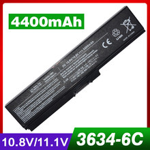 4400mAh laptop battery for Toshiba Satellite C670D L310 L510 L515 L600 L630 L635 L640 L645 L645D L650 L650D L655 L670 L670D L675