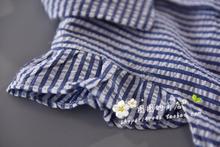 Baby girls clothing set plaite blouse shirt with whte pants bow shirt flat sleeve high quality