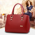 Women Large Bag Fashion Simple Handbag Women Plain Upper Large Bag Solid Color Ladies Casual Simple