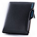 New Men Wallets Famous Brand Genuine Leather Mens Wallet Male Money Purse With Zipper Wallets Cowhide