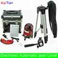 Rotary Laser Level Tripod Slash Function Red Level 635nM Leveler Electronic Automatic Leveling Lazer Level Line