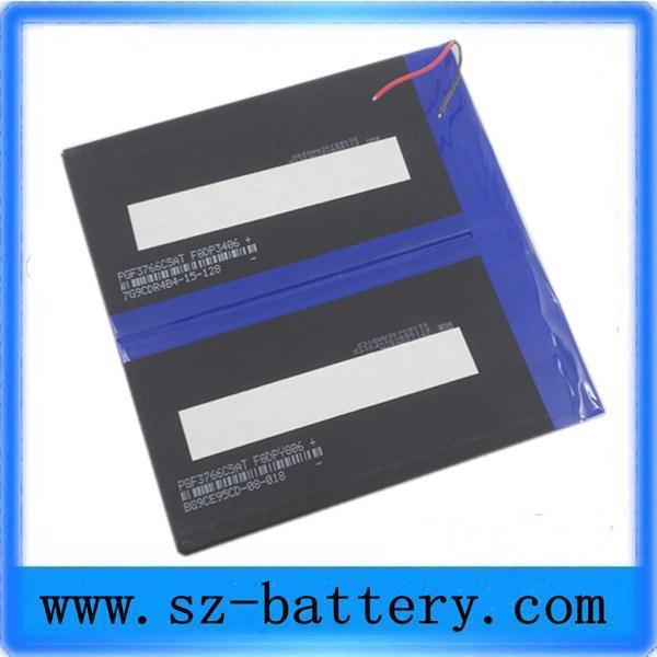 Factory direct full capacity polymer lithium battery pack 37130130 7600 high life and high cycle