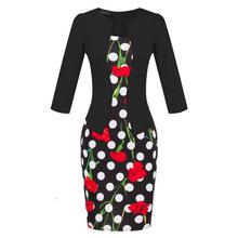 Elegant Women Tartan Formal Woman dress Girl Bodycon Dress Pencil Dress Female Office Sashes Woman Work Clothes Flower S122