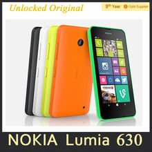 New Dual Sim Nokia Lumia 630 Cell Phone Quad Core Qualcomm Window Phone 8 OS 4.5″ IPS 5MP Refurbished Original Phone