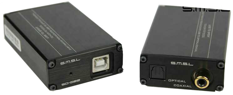 Купить smsl sd-022 usb для spdif тенор te7022l 24 бит 96k usb dts/ac3 ...