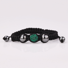 SBB015 Korean Indian Brazilian Summer Style Handmade Rope Chain Bracelets For Women, Friendship Bracelets Wrap Shamballa Beads