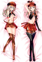 Game Anime God Eater Alisa Dakimakura Hugging Body Pillow Cover Case G44