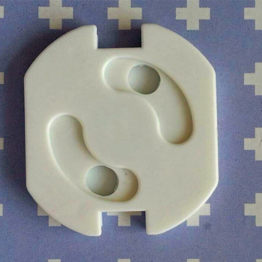 Socket Protection Electric Shock Hole Children Care Baby Safety Electrical Security Plastic Safe Lock Cover ES88