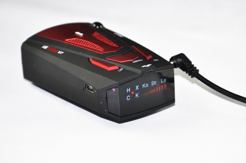 V7,Voice Alert 360 degree Radar detector English and Russian option