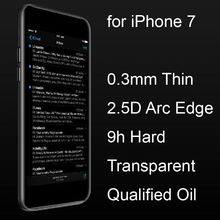 Tempered Glass Screen Protector for iPhone 5 5S SE 6 6S 7 Plus HD Clear No Fingerprint Anti-Glare Film