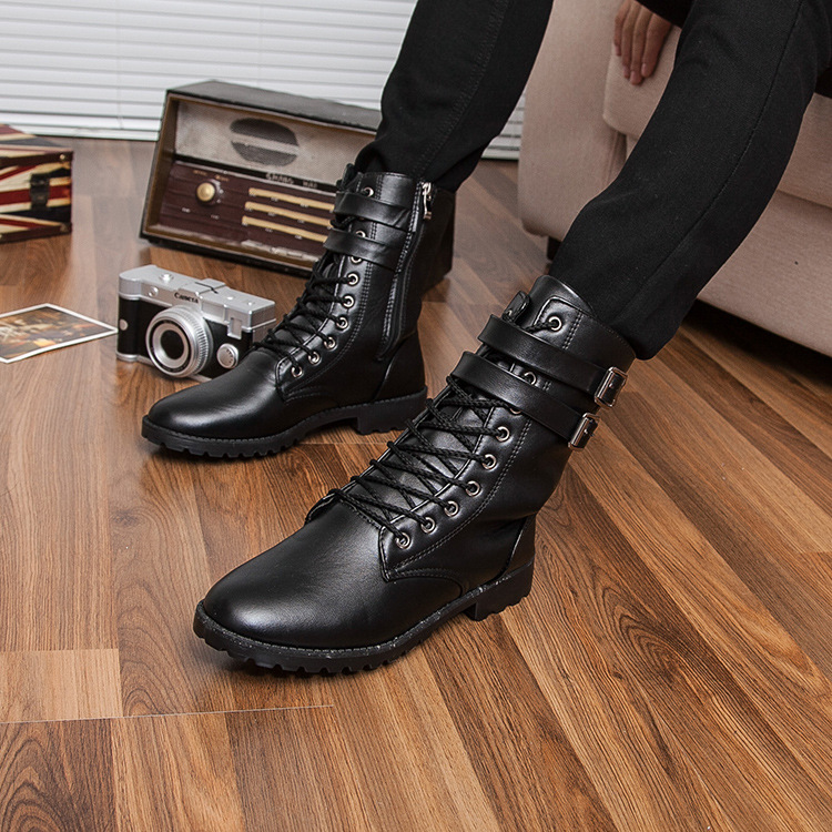 Compare Prices on Tall Leather Boots for Men- Online Shopping/Buy ...
