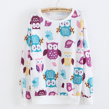 Bird Banana Cat Print Cute Thin Cotton Hoodies For Women Sport Suit Active Autumn Winter Pullovers Sweatshirts Women’s Tracksuit