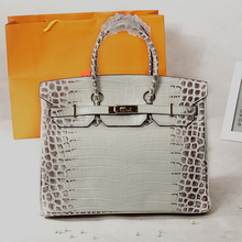 30/35cm HIMILAYAN BK Luxury First Layer Women Genuine Leather Bag Platinum Bag Cowhide Ladies Tote Designer Handbag