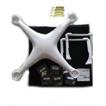 DJI Phantom 3 Pro/Adv drone part 30 Body Shell Cover Case w/ Landing Gear+Decals