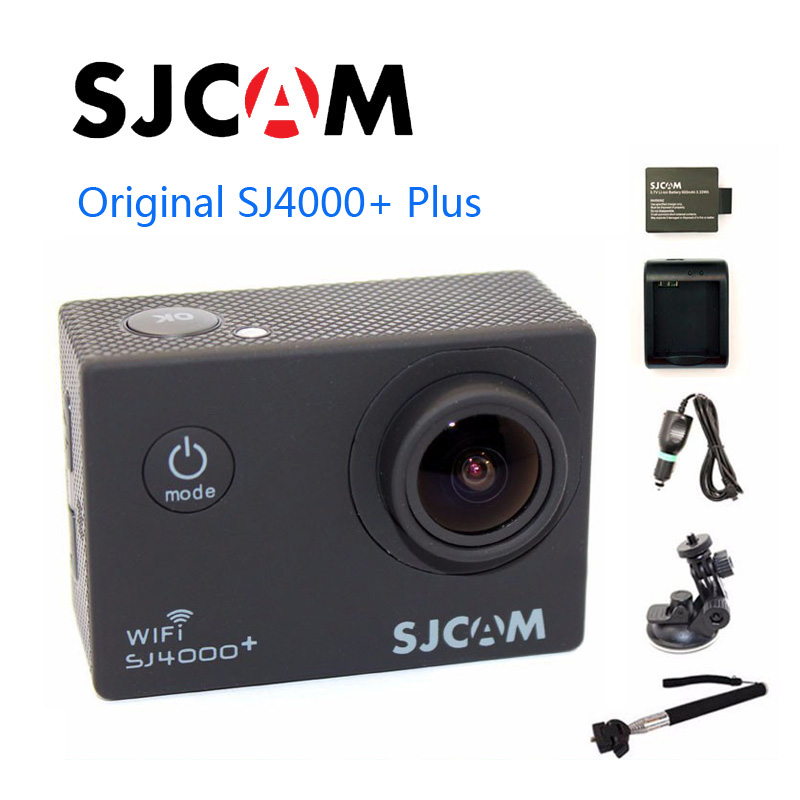 Free Shipping!!Original SJCAM SJ4000 Plus WiFi Sport Action Camera+Monopod+Car Charger+Holder+Extra 1pcs battery+Battery Charger Free Shipping!!Original SJCAM SJ4000 Plus WiFi Sport Action Camera+Monopod+Car Charger+Holder+Extra 1pcs battery+Battery Charger