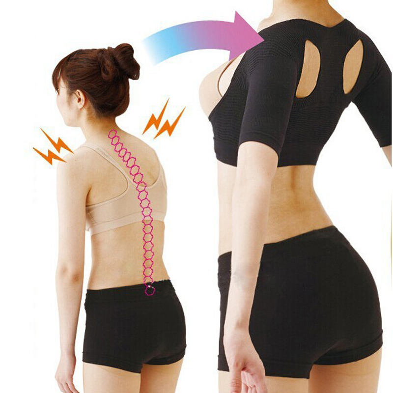1Pcs Women Adjustable Back Support Belt Posture Corrector Brace Support Posture Shoulder Corrector for Health Care