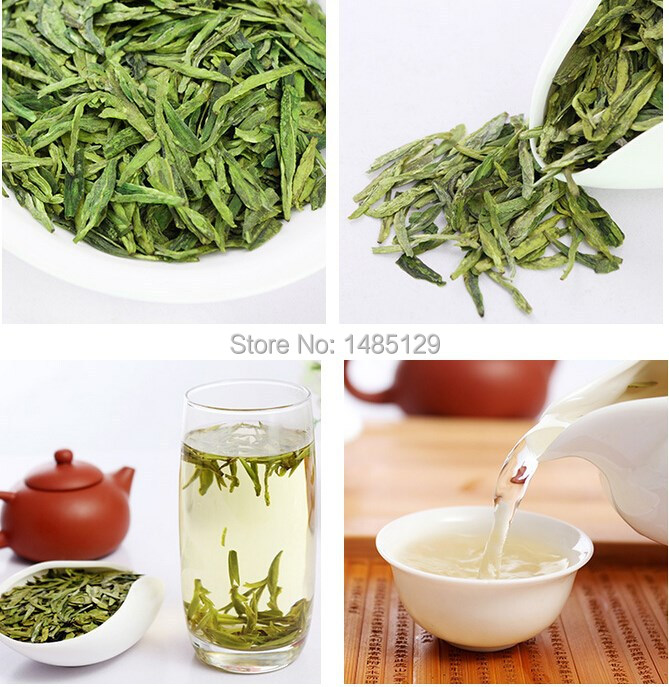 New arrived Fresh West Lake Longjing Dragon Well Green Tea gift packing green tea Chinese tea