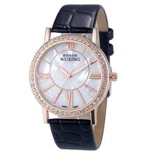 2015 man watches PU Leather quartz watch women dress Alloy white leather ladies watch montre femme Dave Y5