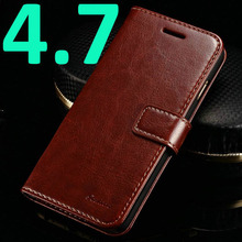 Flip Leather Mobile Phone Case For iPhone 6 6S 4 7 6 6S Plus 5 5