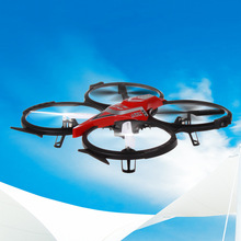 HOT SELL! F182 RC Quadcopter 2.4GHz 6 Axis Gyro UFO/ Aircraft RC Helicopter with Camera & LED Light RTF Drones NSWB NSWB