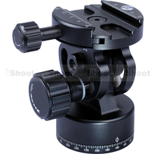 iShoot All-metal 2D 360 Panning Panoramic Panorama Clamp Head Ballhead for Arca Fit Camera Quick Release Plate Tripod Monopod
