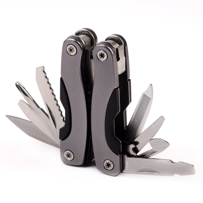 Newcomdigi Outdoor Survival Stainless Steel 9 In 1 Multi Tool Plier Portable Compact Knives ferramentas alicate