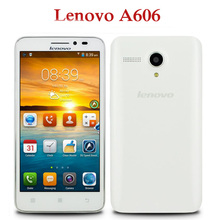 ZK3 Original Lenovo A606 LTE 4G FDD Android 4.4 mobile phone MTK6582 Quad Core 1.3GHz 5.0 inch IPS 854X480 4.0MP smartphone
