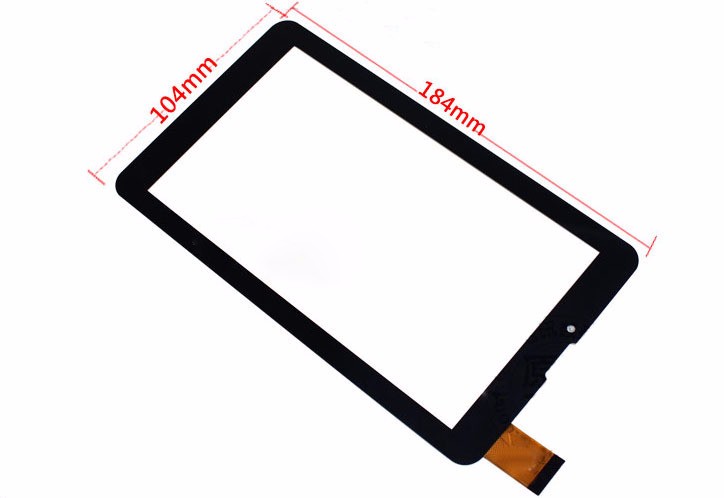 Black-New-7-Tablet-XF20140621-HK70DR2429-Touch-screen-digitizer-panel-replacement-glass-Sensor-Free-Shipping