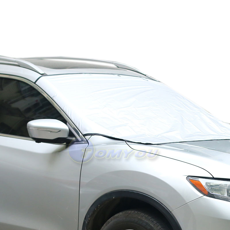 210 120 cm Car Windshield Sun Shade Micro Fiber Winter Car Snow Shield Cover Auto Front