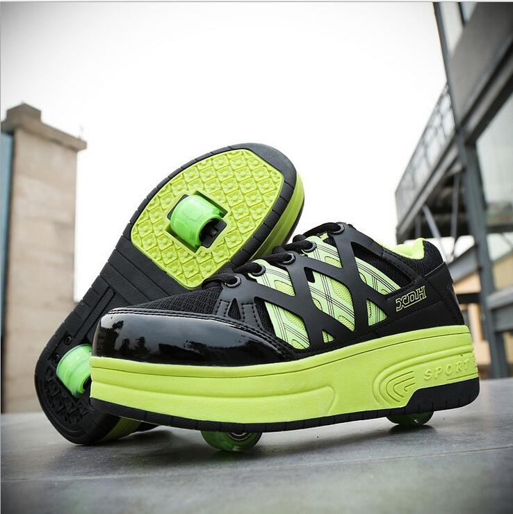 chaussure a roulette taille 42