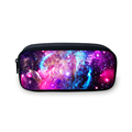 2017 New Small Wallet For Boy Girl Galaxy Star Print Small Case Kids Children School Supplies
