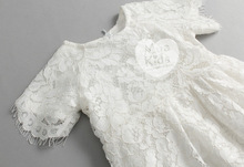 Kids Girls Crochet Lace Dresses Baby Girl Hallow Out Princess Dress 2016 Babies Summer Clothes Children
