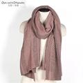 New Brand Knitted Scarf Women Long Winter Shawl Fashion Solid Color Pashmina Scarves Female High Quality