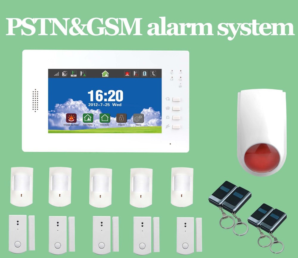 wireless alarm system kits X6 -7
