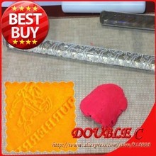 12*165mm Burberry Design Fondant Acrylic Rolling Pins,Famous Brand Fondant Printer,Fondant Tools