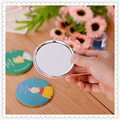 New Lady Makeup Mirror Cartoon Pattern Portable Compact Pocket Cosmetic Mirror