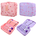 Rushed Floral Nylon Zipper New Women Makeup bag Cosmetic bag Case Make Up Organizer Toiletry Storage