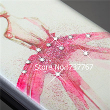Top quality New Lenovo S580 Case Luxury Crystal Diamond 3D Bling Hard Plastic Case Cover For