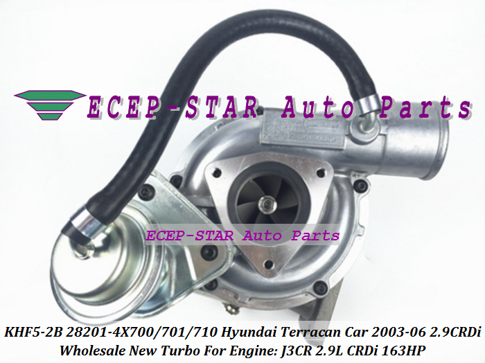 RHF5 KHF5-2B 28201-4X700 28201-4X701 28201-4X710 Turbo Turbocharger For HYUNDAI Terracan Car 2003-2006 J3CR 2.9L CRDi 163HP (3)