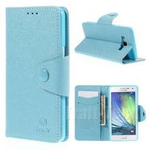 MLT 2015 New Mobile Phone Accessories Bags For Samsung A5 Stand Flip Card Slot  Leather Case For Samsung Galaxy A5 Cover Wallet