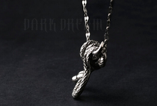 2015 New Gothic jewelry,Titanium steel Snake pendant necklace Cool punk vintage jewelry for men,fashion jewelry 2244