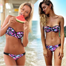 2016 New Women Sexy Bikini Set Swimwear Push Up Bikinis Low Waist Swimsuit Bathing Woman Swimwears BJ088