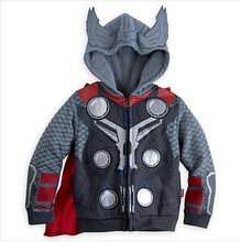 2015 new spring cartoon superman Children Outerwear vestidos hooded sweatshirt kids clothes moleton infantilfree free shipping