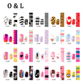 1pcs New Design Full Cover Nail Wraps Starry Sky Cartoon Pattern Nail Foils Stickers Decals