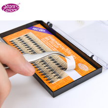 Free shipping 5 box/lot makeup Silk eyelashes curler 10D 0.07thickness 60 bunch lashes eyelash extensions wholesale