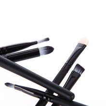 2015 Fashion 6 PCS Make Up makeup Cosmetics Brushes Eyeshadow Eyeliner Nose Smudge Tool Set Kit
